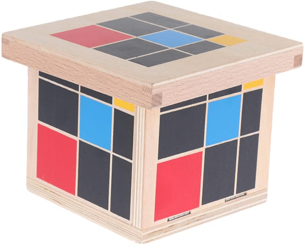 cube du trinome, cube montessori, puzzle montessori, puzzle en 3d, puzzle montessori en relief