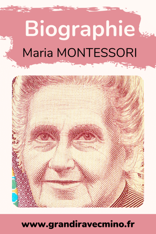 maria montessori biographie
