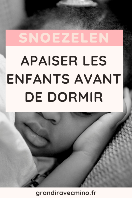 apaiser les enfants avant de dormir avec snoezelen