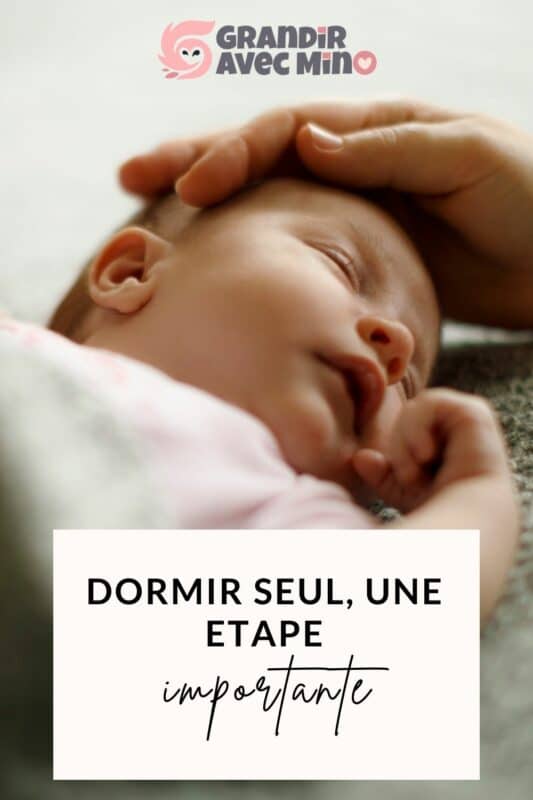 dormir seul, une étape importante pour bébé