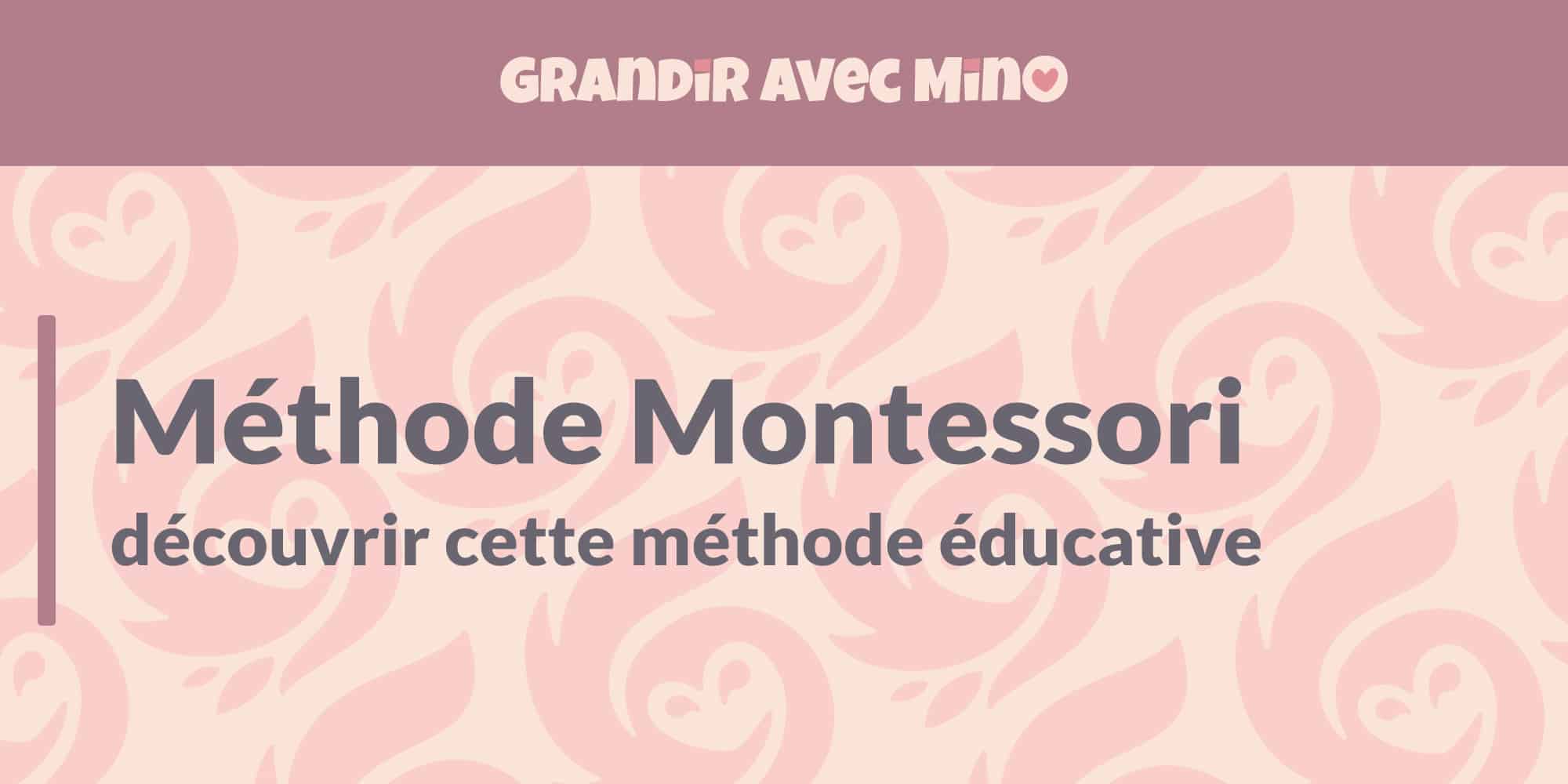 methode montessori methode educative