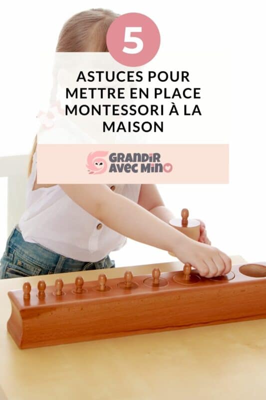 mettre en place montessori a la maison