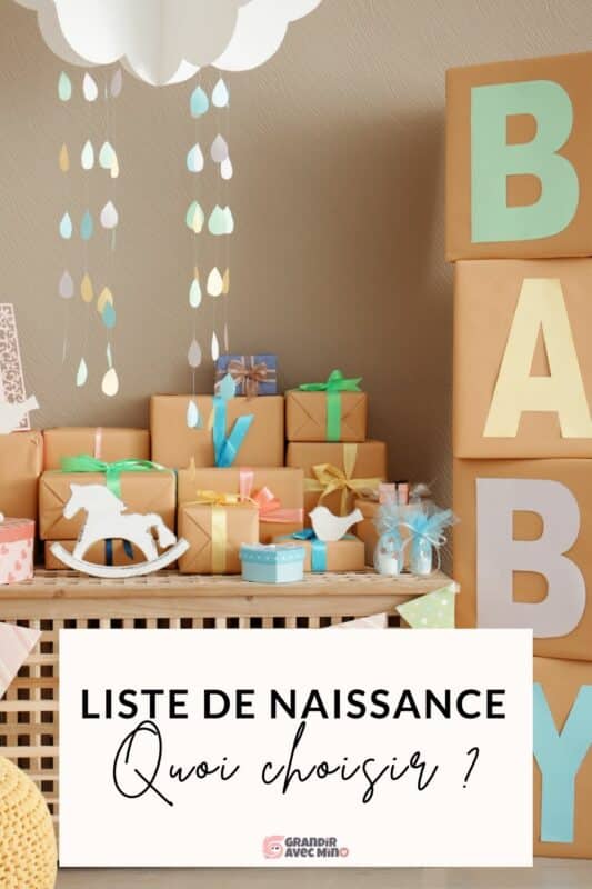 liste de naissance bébé