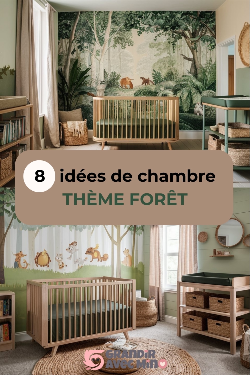 5 chambre enfant foret