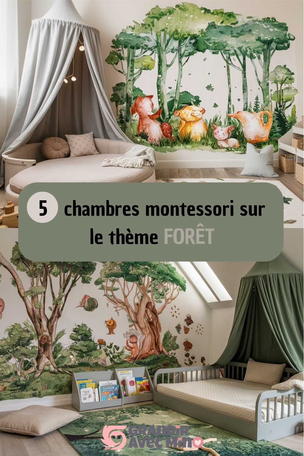 7 chambre enfant foret