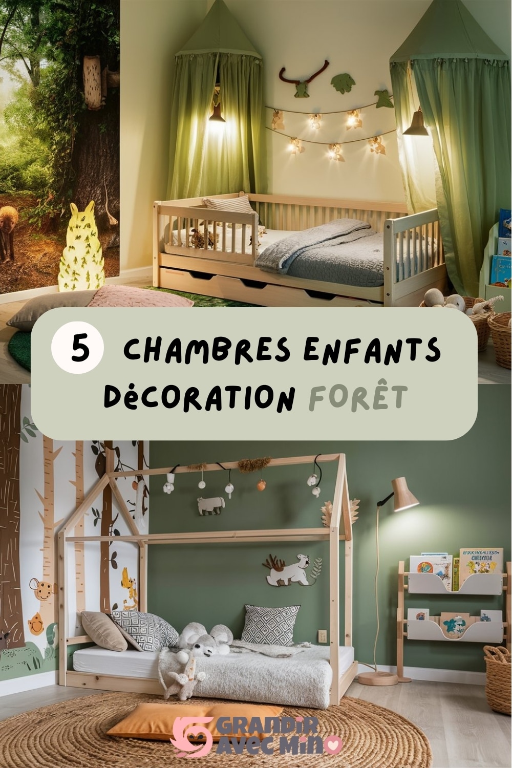 9 chambre enfant foret