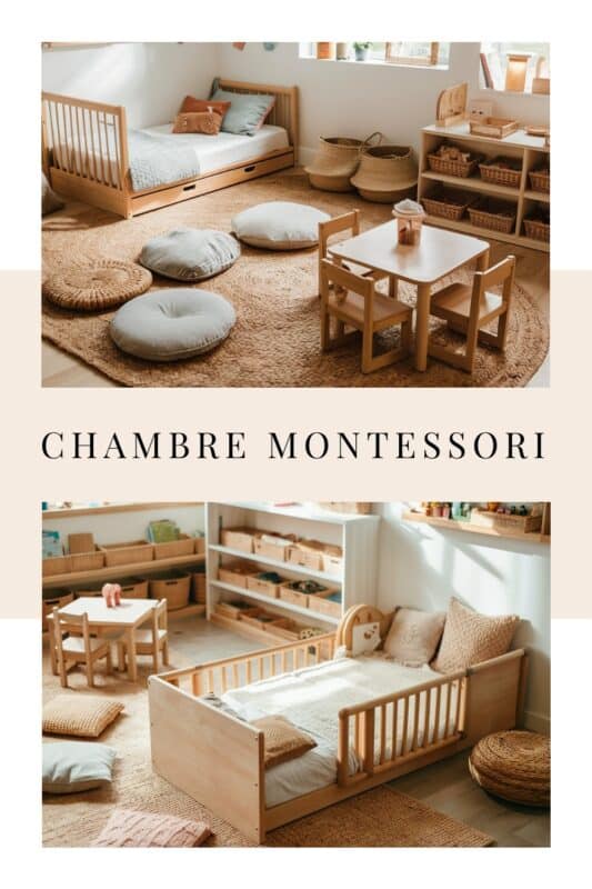 amenager chambre montessori