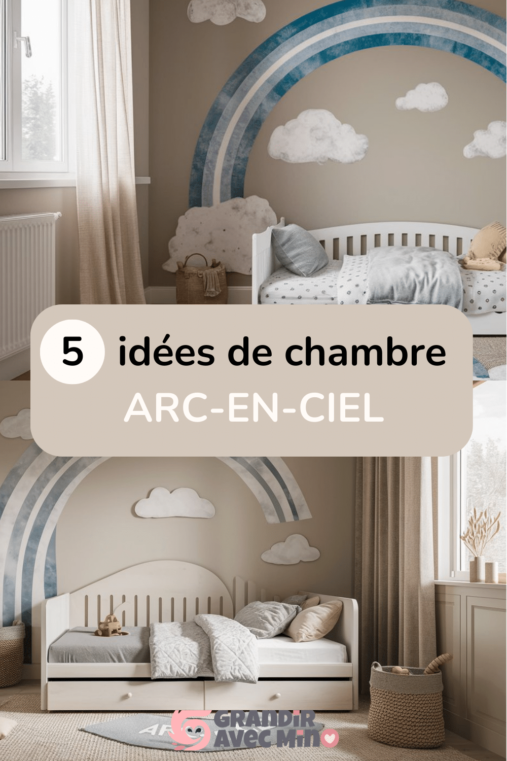 chambre arc en ciel pinterest blog