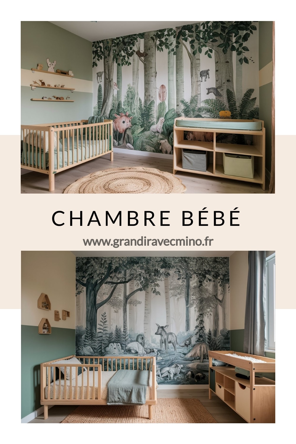 chambre bebe foret abordable