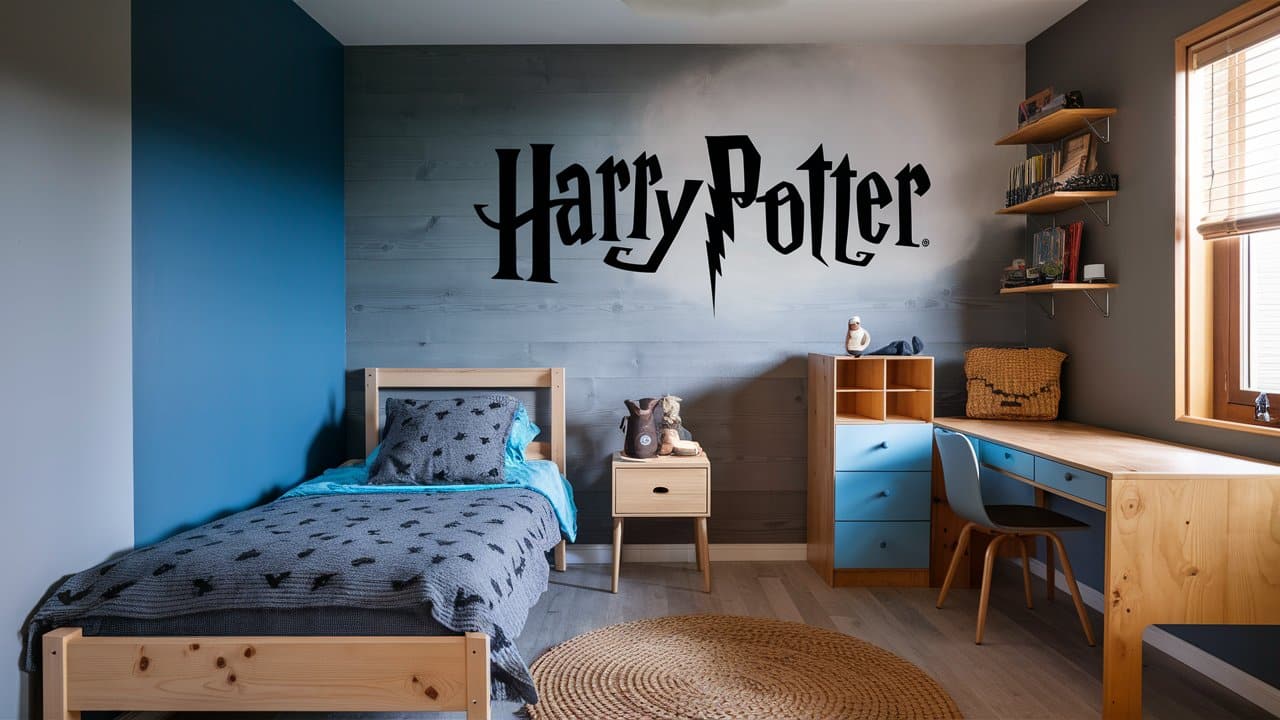 chambre enfant harry potter serdaigle (2)