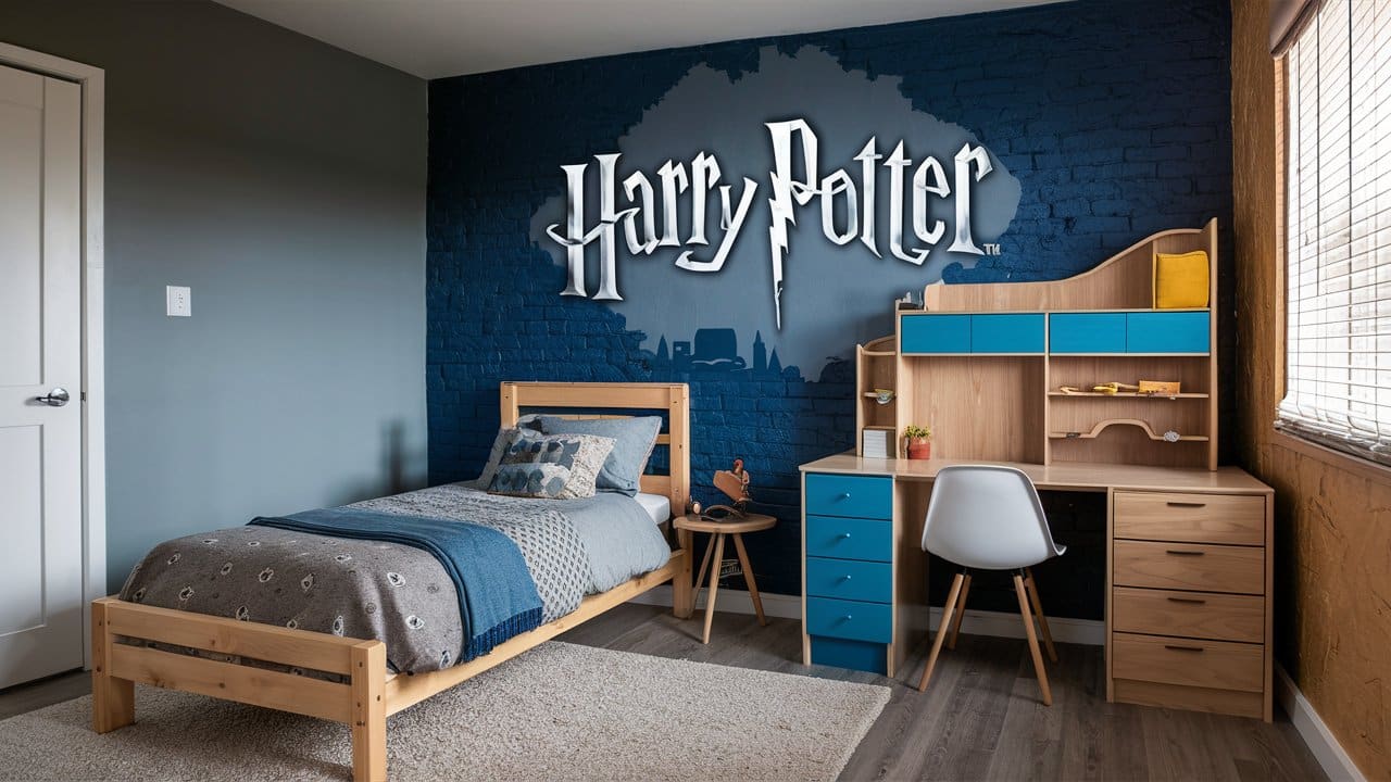 chambre enfant harry potter serdaigle (5)