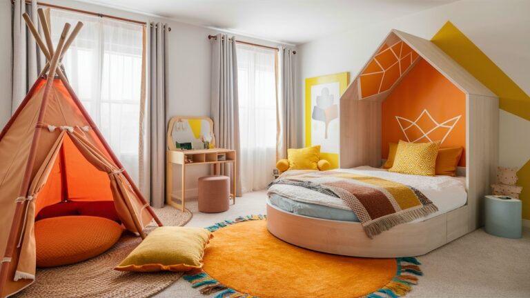 chambre enfant orange (12)