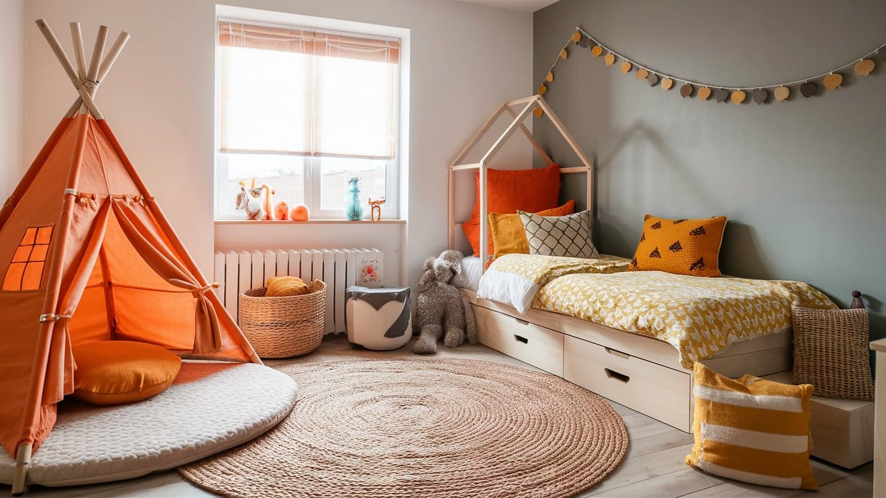 chambre enfant orange (14)