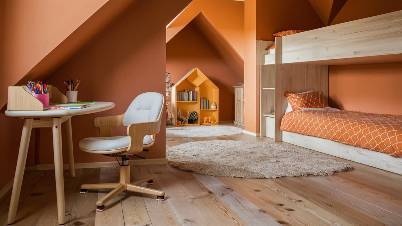 chambre enfant orange (2)