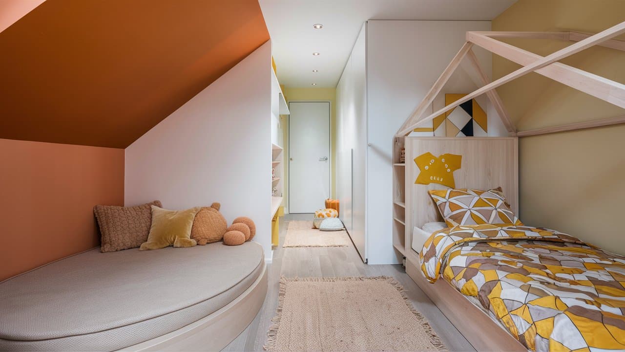 chambre enfant orange (9)