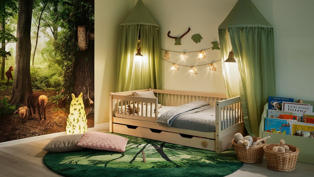 chambre foret enfant