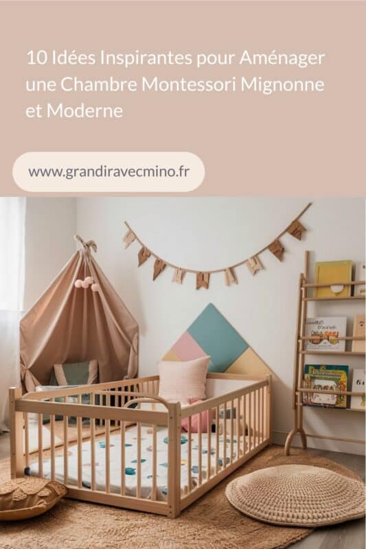 chambre montessori arc en ciel