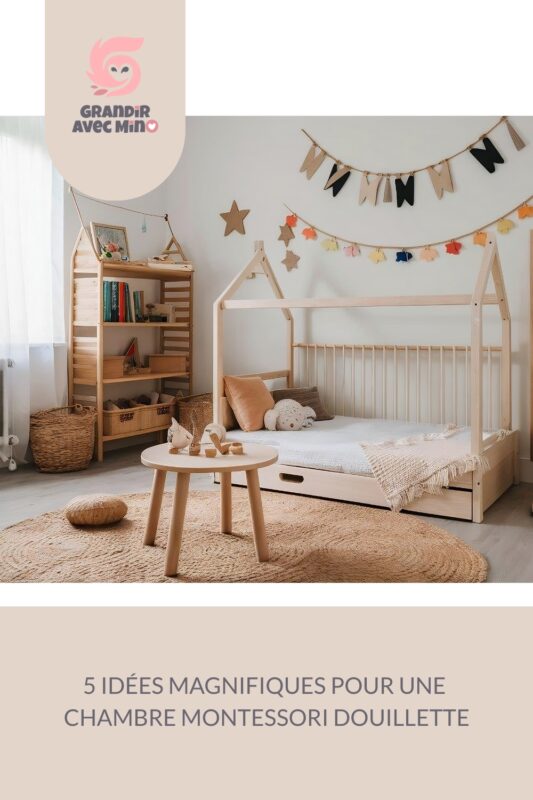 chambre montessori bebe