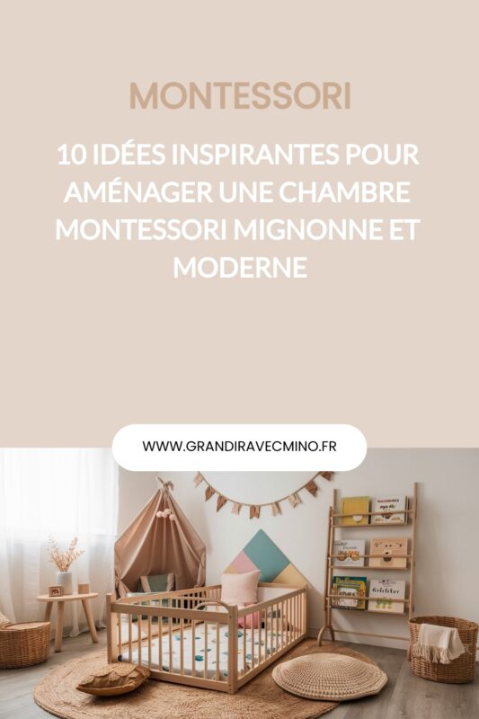 chambre montessori decoration