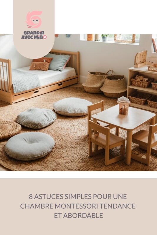 chambre montessori tendance