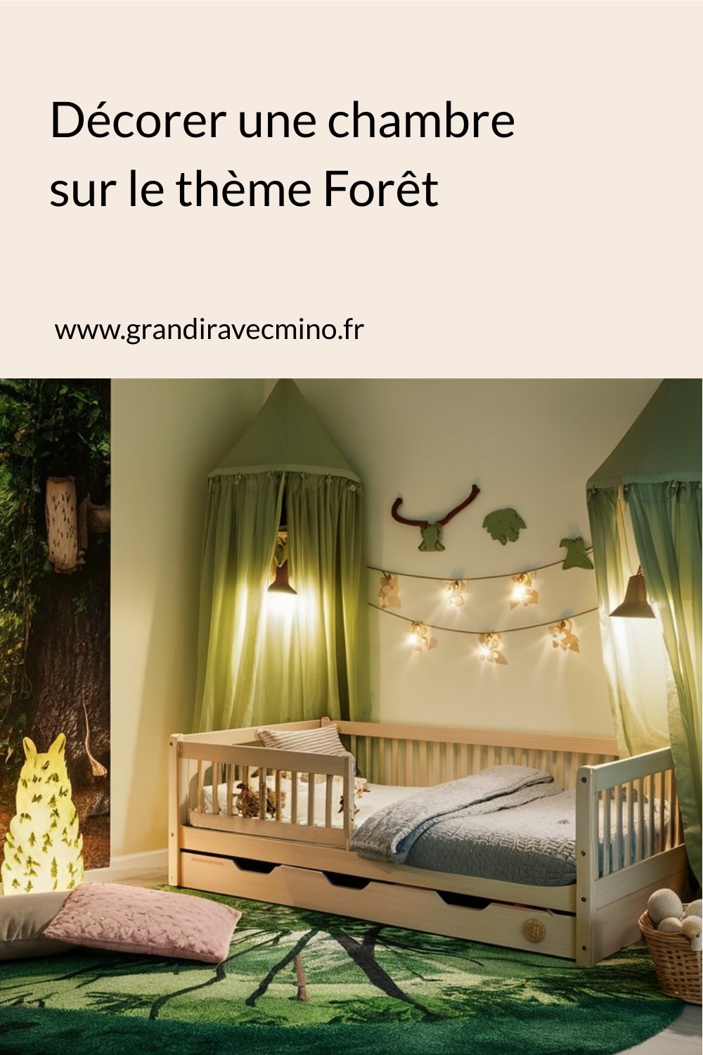 chambre theme foret