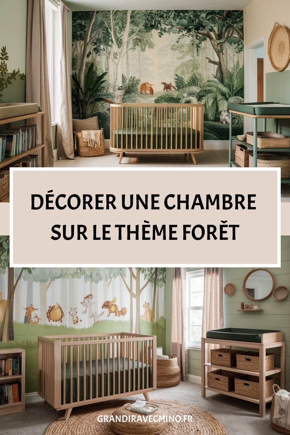 decorer chambre bebe foret