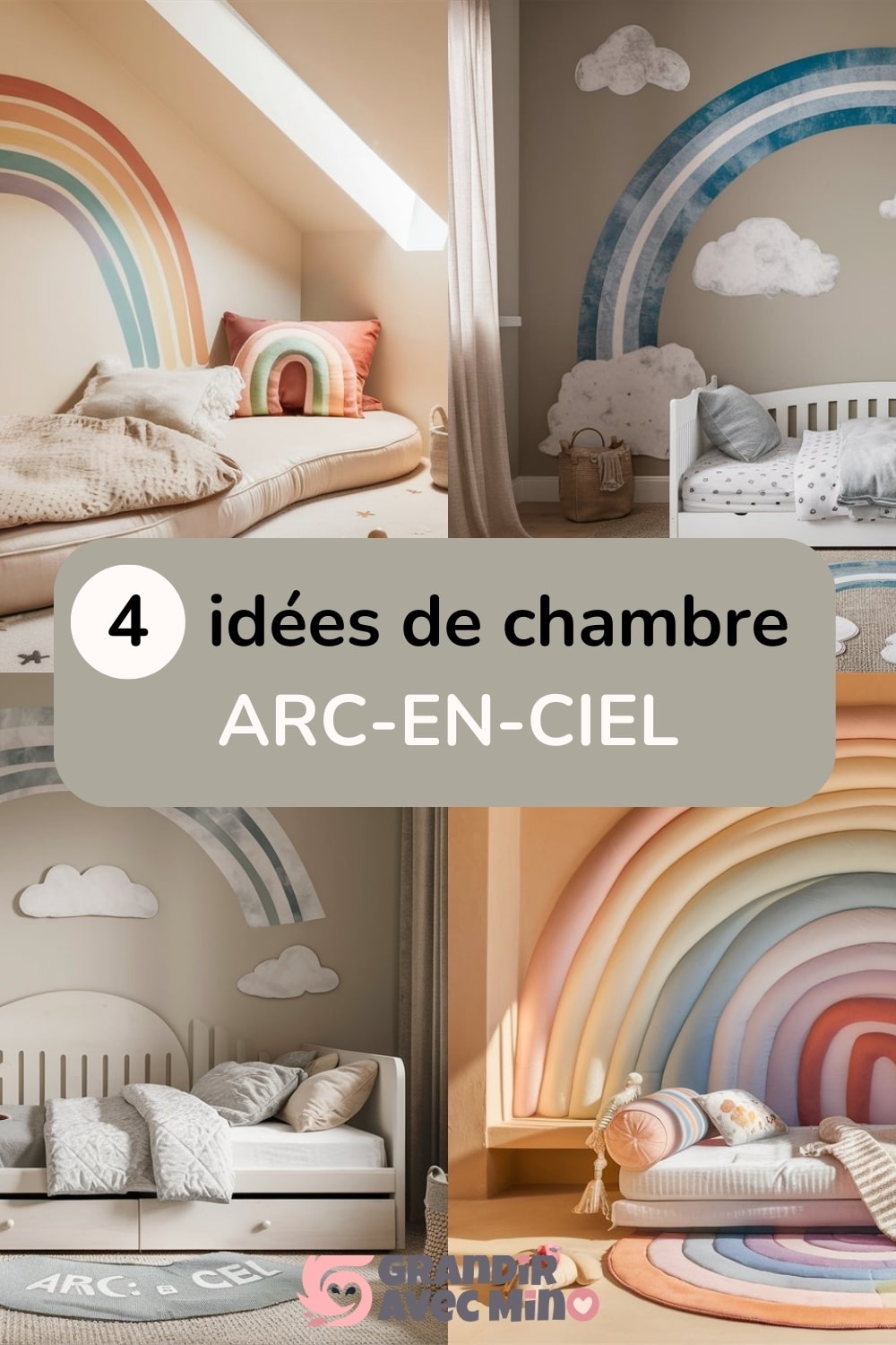 inspiration chambre arc en ciel