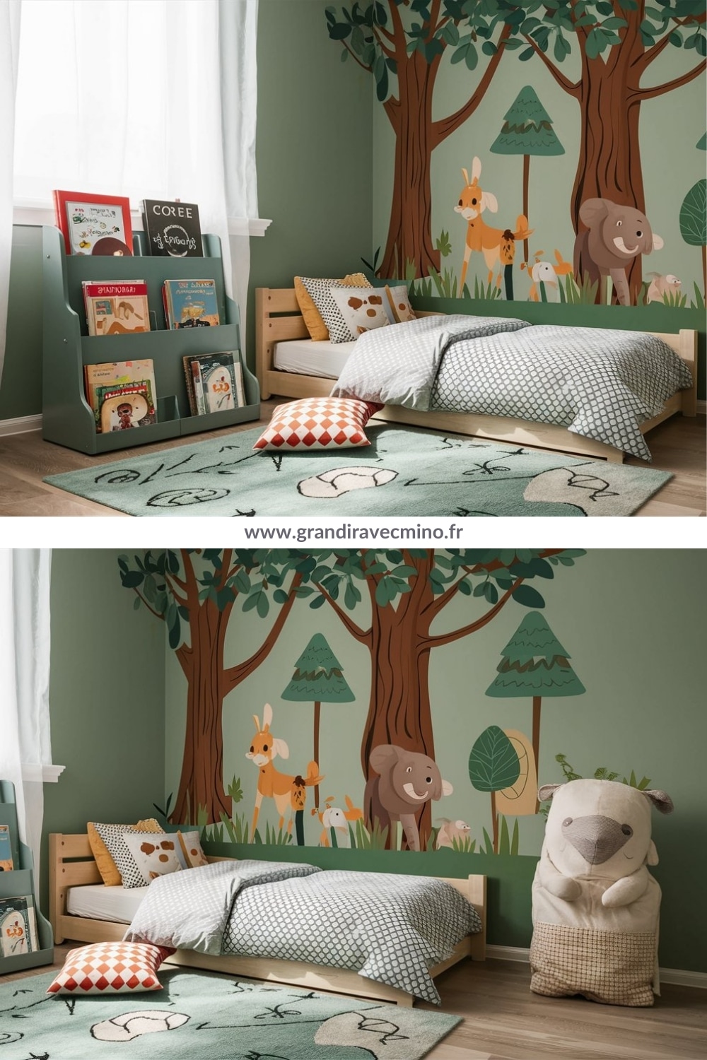 inspiration chambre foret