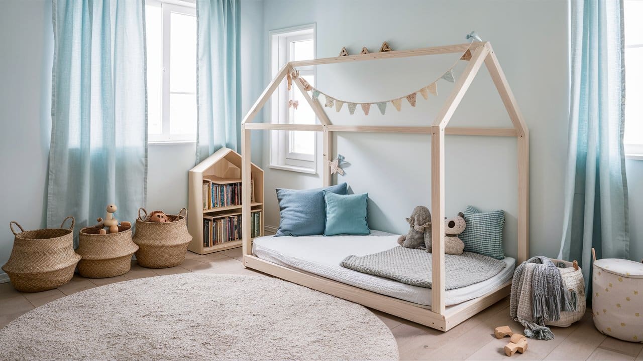 lit cabane chambre bleu (3)