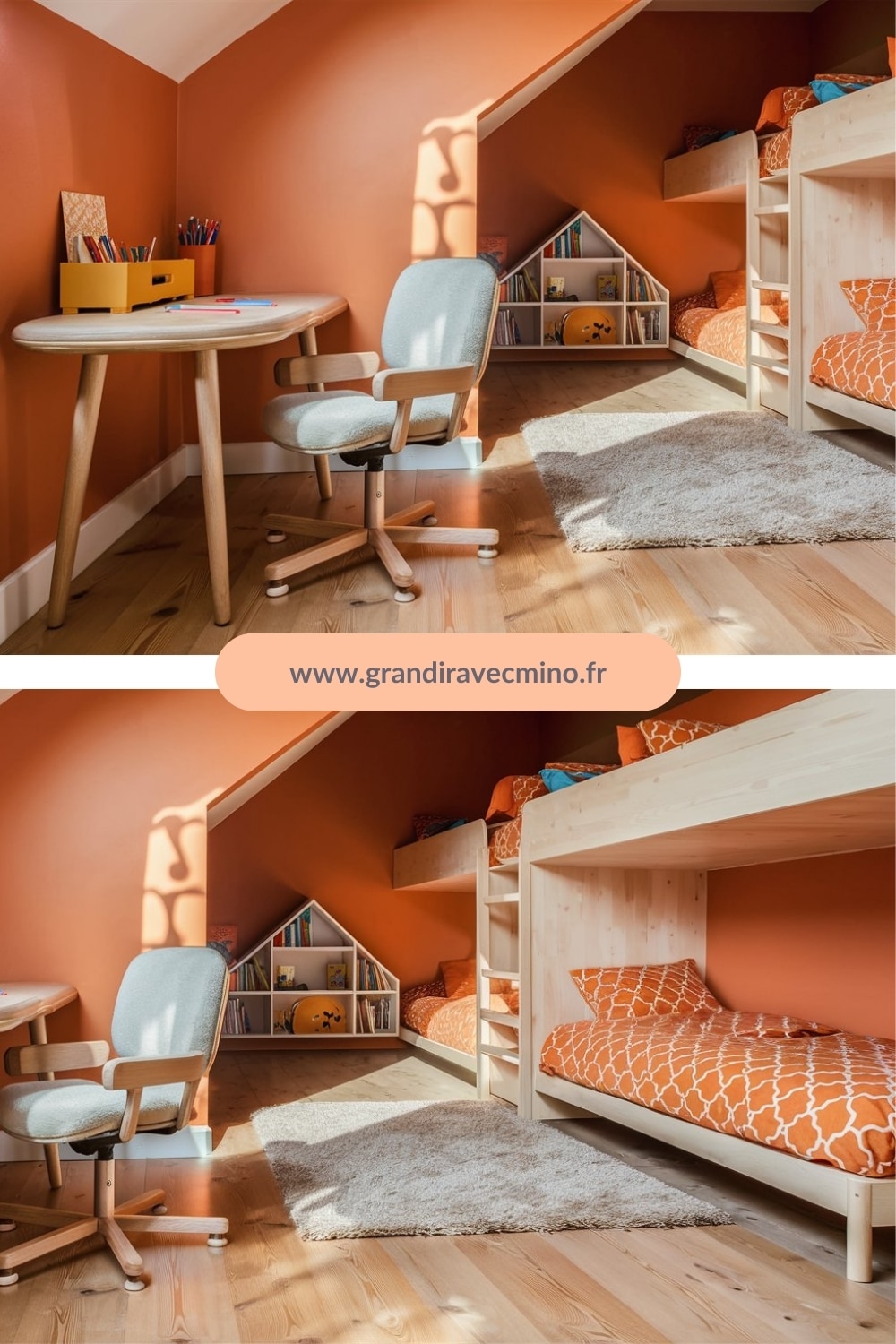 chambre enfant deco orange (10)