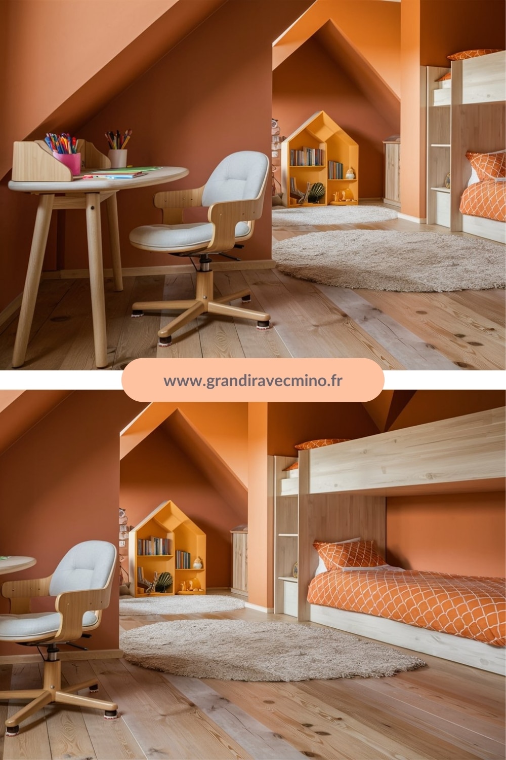 chambre enfant deco orange (11)