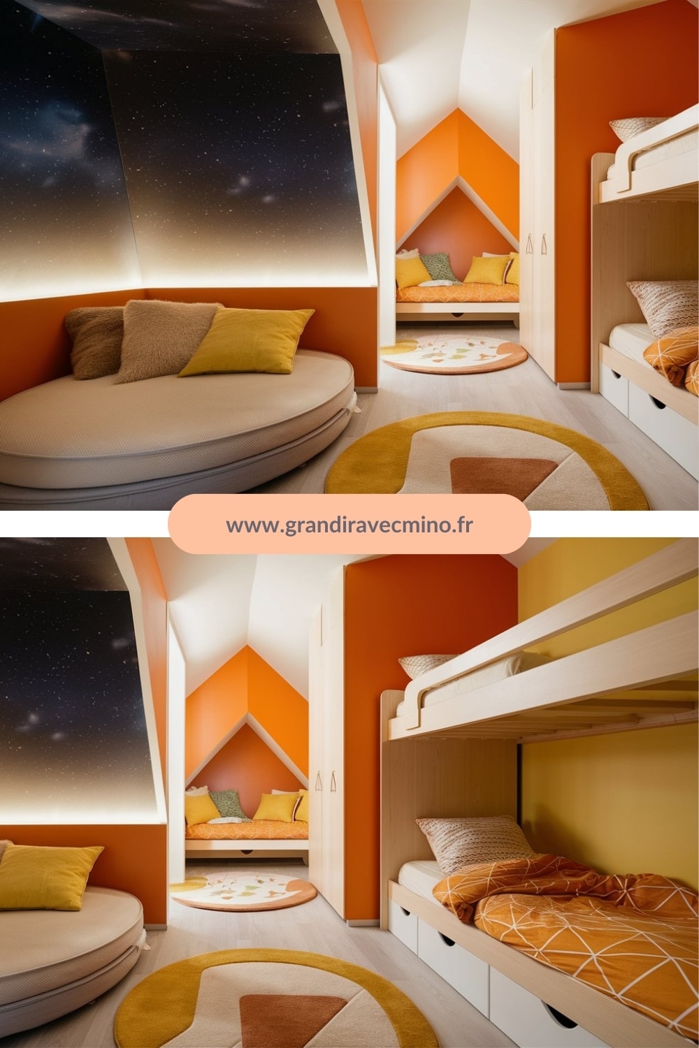 chambre enfant deco orange (7)