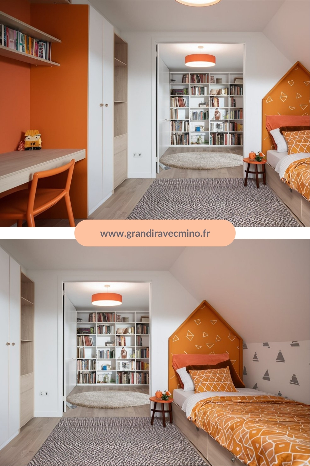 chambre enfant deco orange (8)