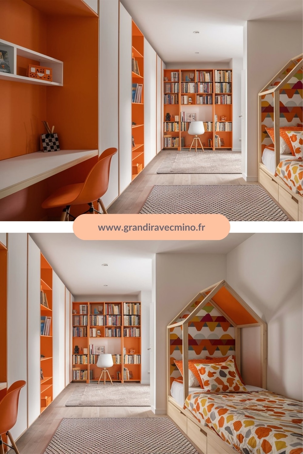 chambre enfant deco orange (9)