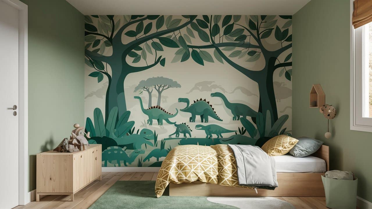 chambre enfant dinosaure (10)