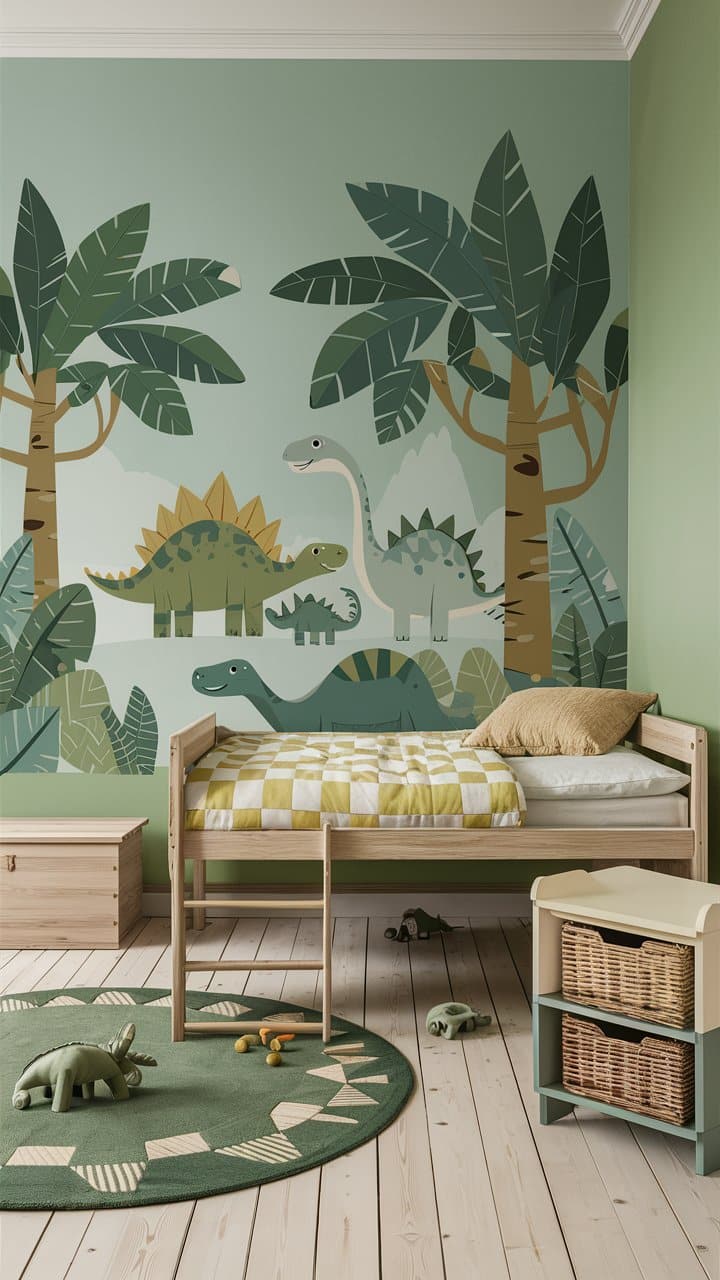 chambre enfant dinosaure (7)