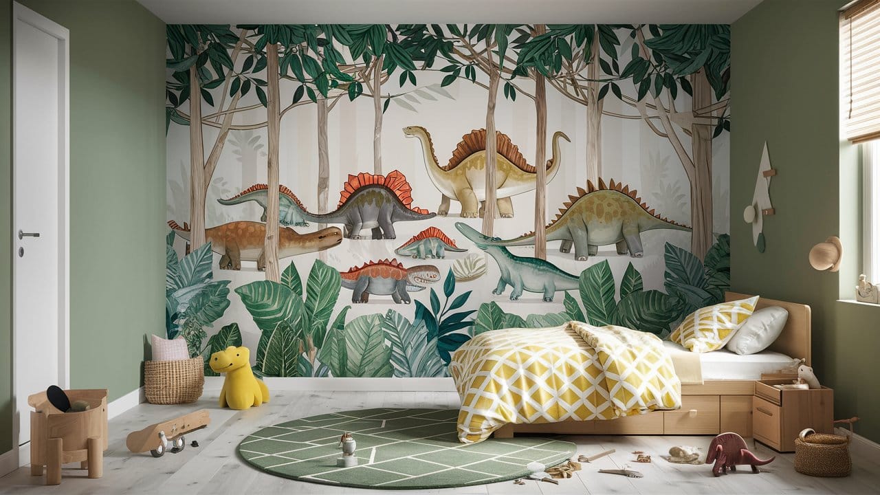 chambre enfant dinosaure (9)