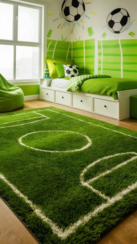 chambre enfant football 20