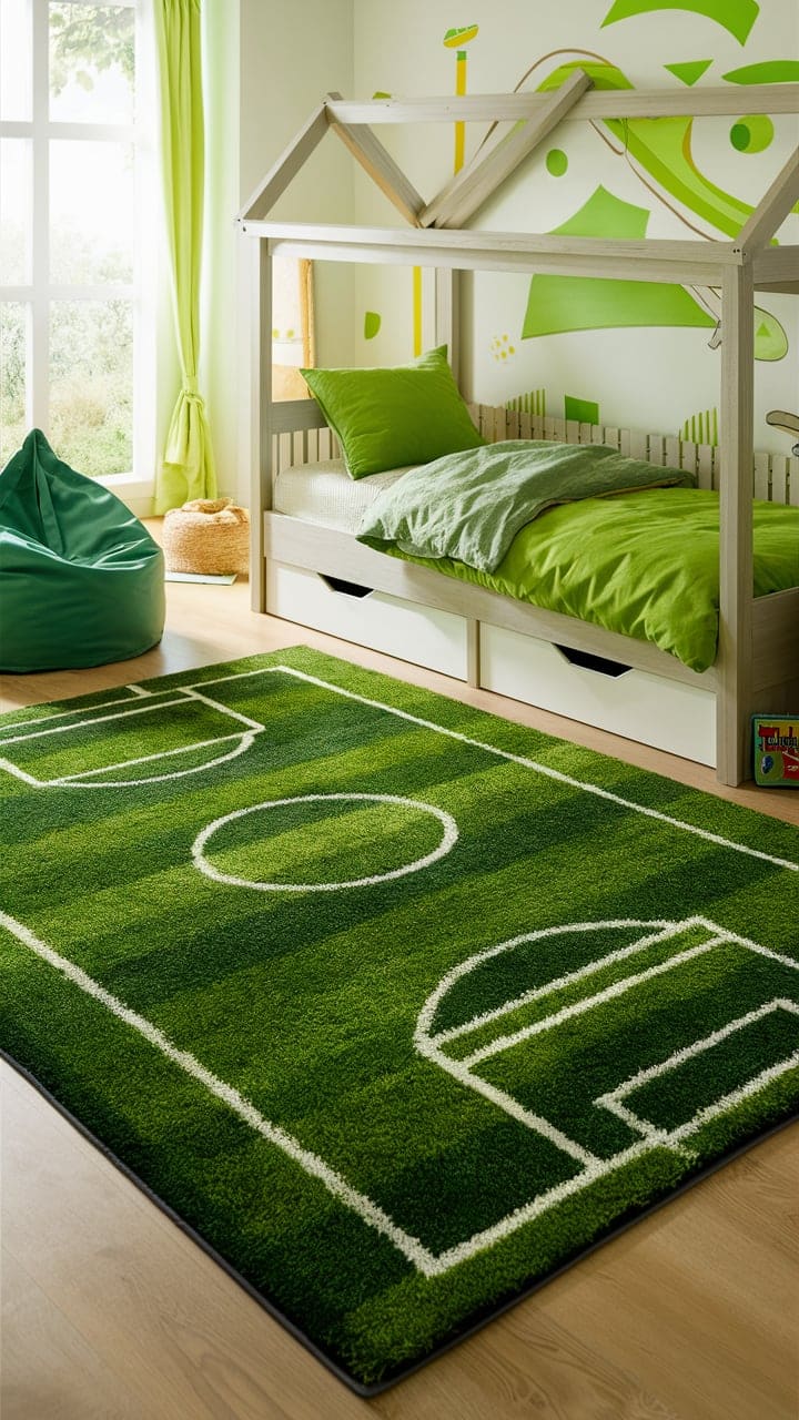 chambre enfant football 21