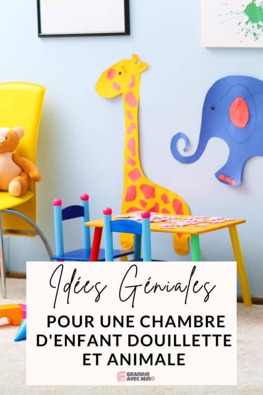 décorations animales pour une chambre enfant (2)