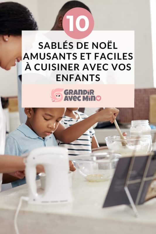 recette sablés de noël avec les enfants