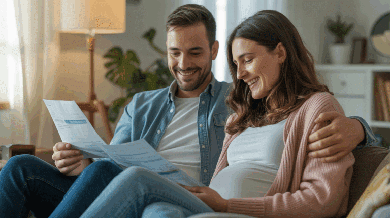 couple enceinte documents fianciers