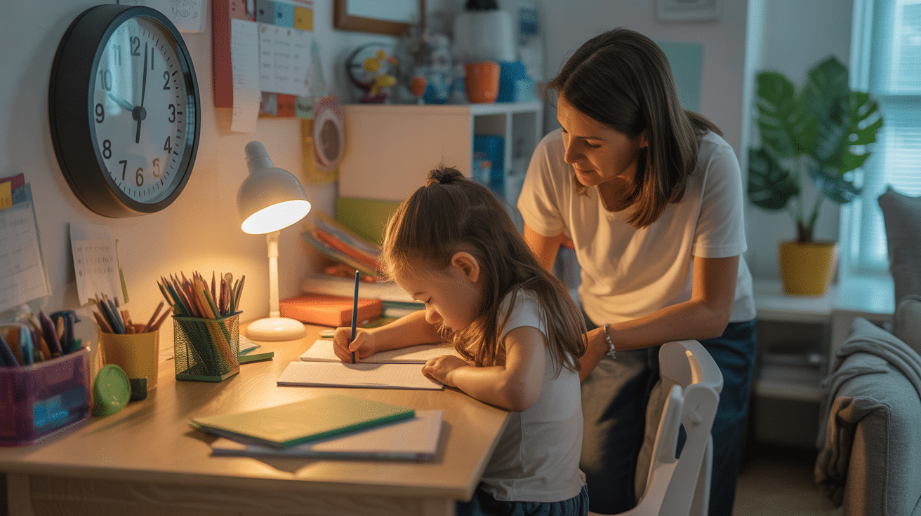 enfant devoirs soutien parent