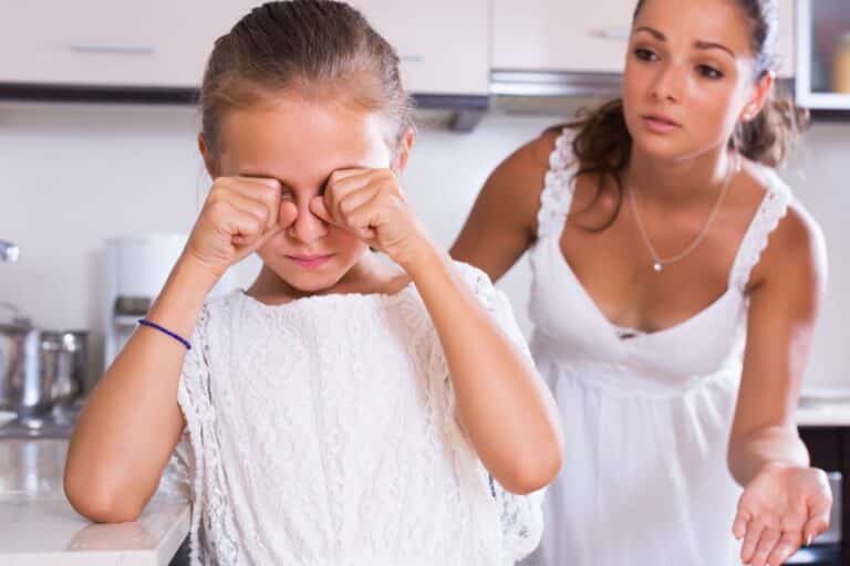 enfant devient totalement impatient