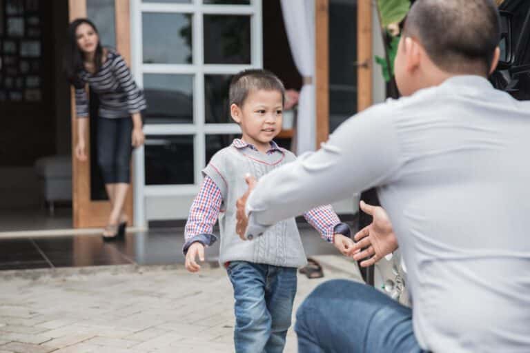 montre jamais de photos de mes enfants à mes collègues