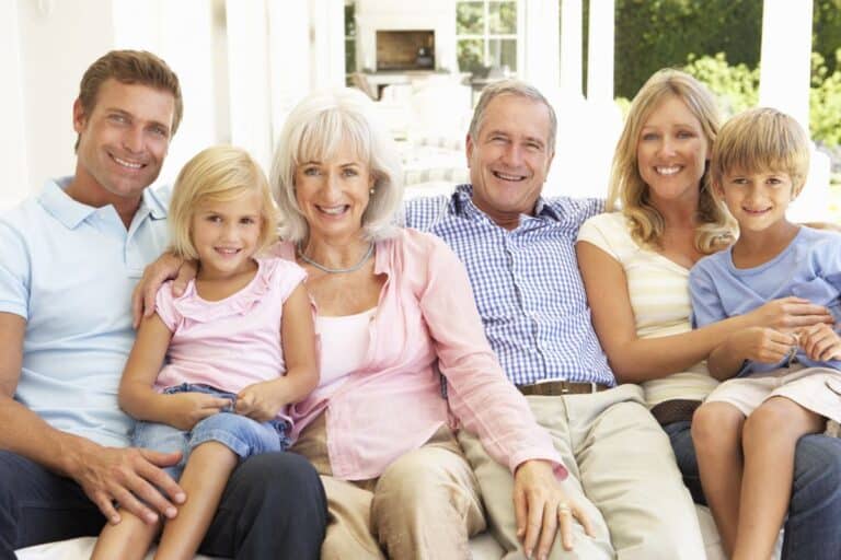 familles qui restent proches
