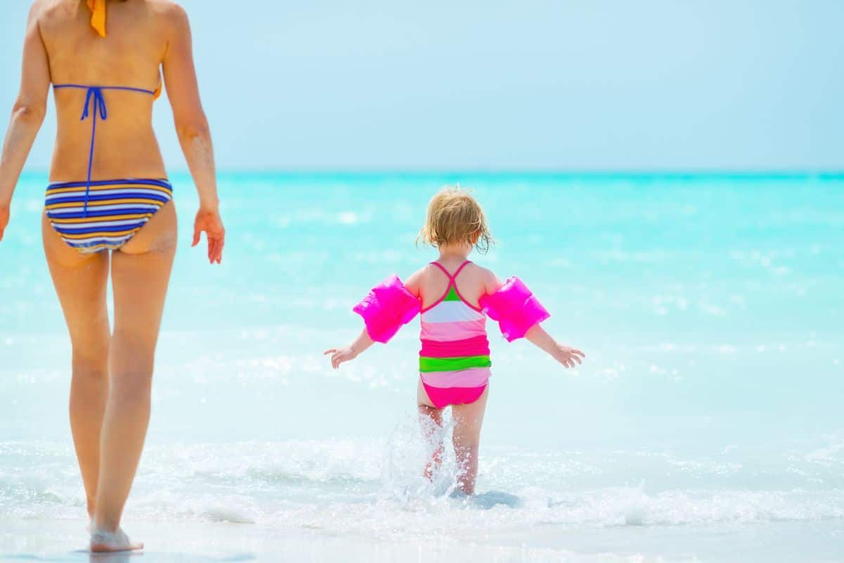 sortie à la plage avec votre bébé