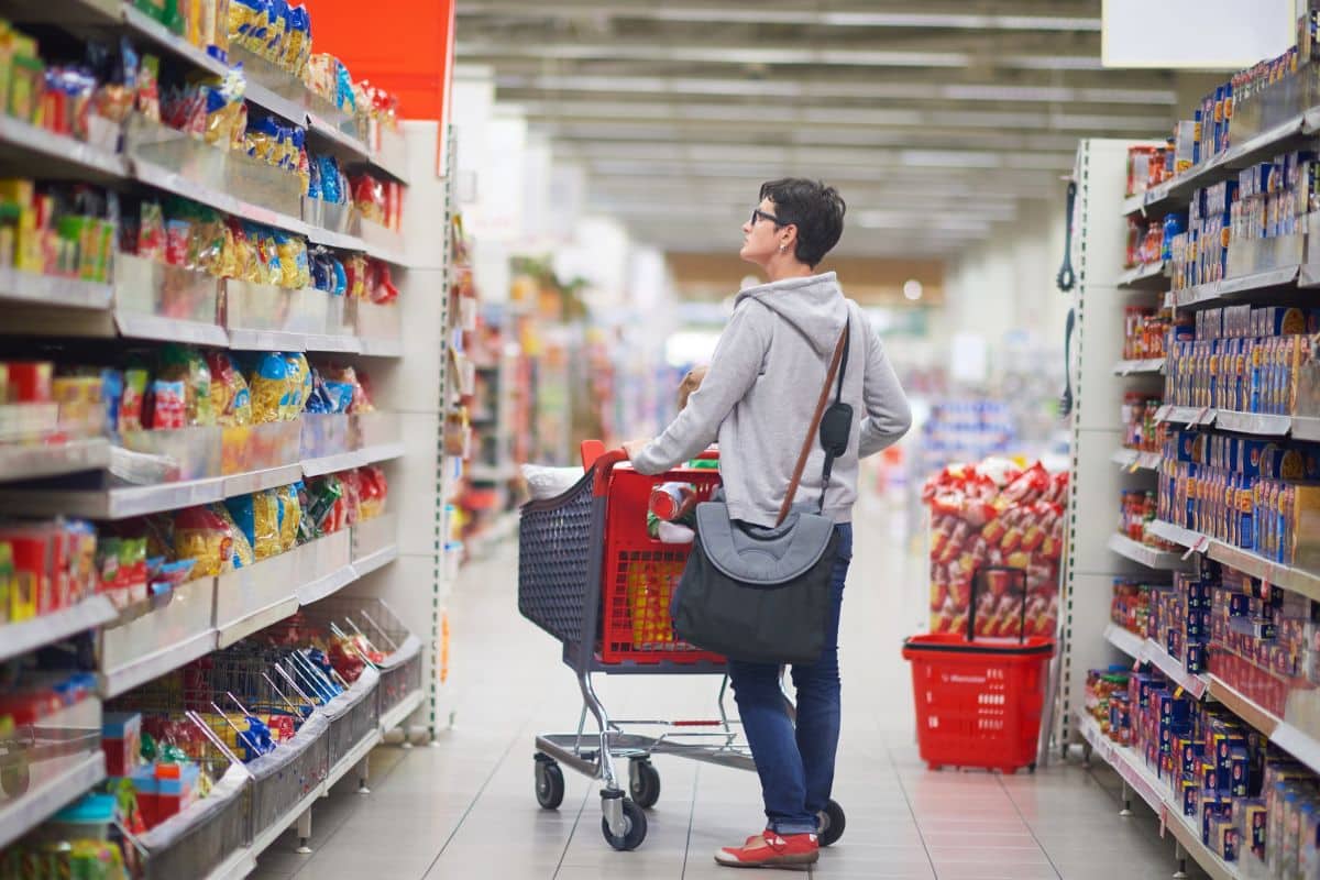 erreurs à faire au supermarché