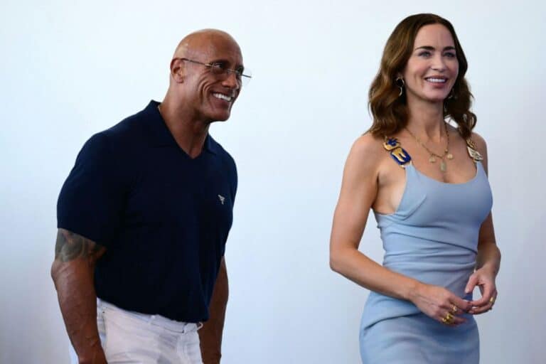 dwayne johnson sacrifié partenaire emily blunt